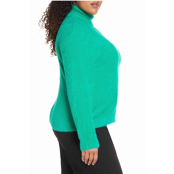 NWT Halogen sweater fuzzy plus size 2X 3X - Picture 3 of 6